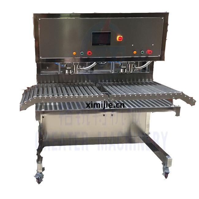 自動雙頭盒(he)中袋灌(guan)裝機(ji)